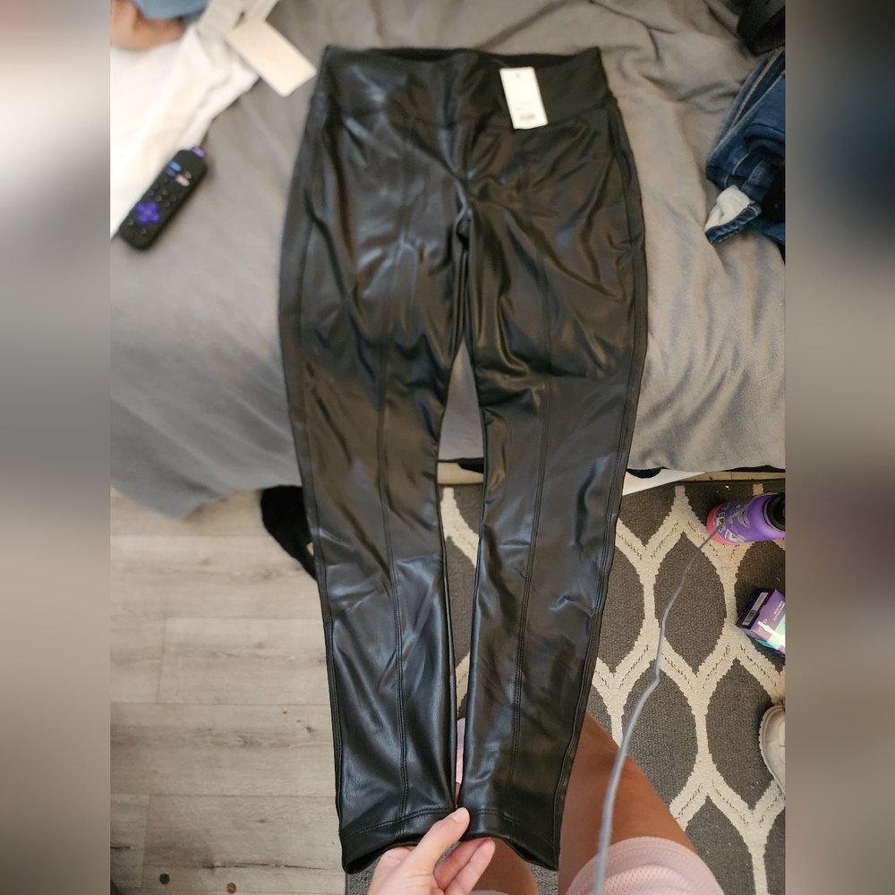 Faux Leather Leggings